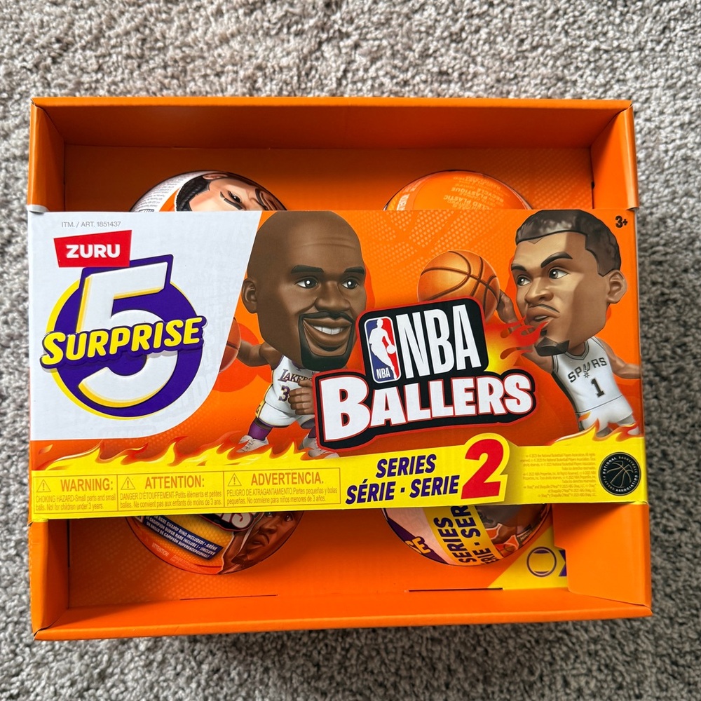 5 Surprise NBA Ballers Series 2